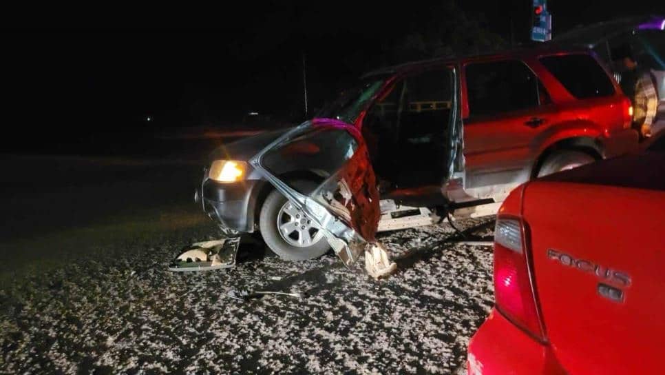 accidente, ahome, Choque, motociclista, Muere