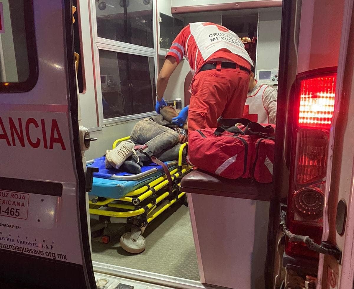 accidente, Guasave, motociclista