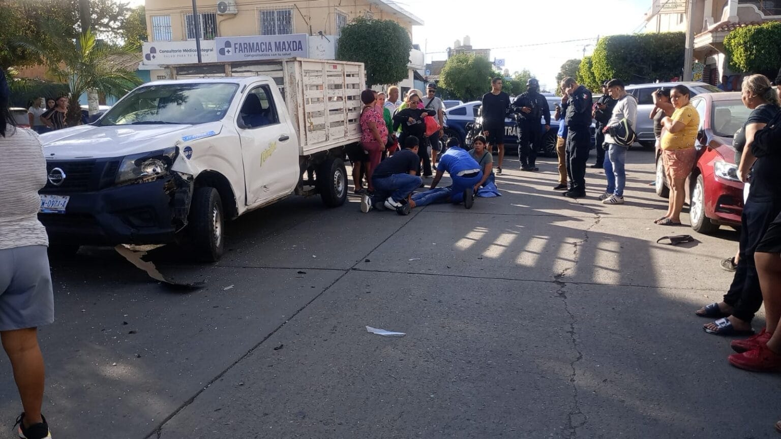 accidente, Choque, Herido, Mazatlán
