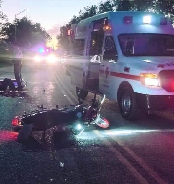 accidente, Angostura