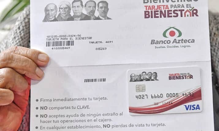 México, pensión, tarjeta bienestar