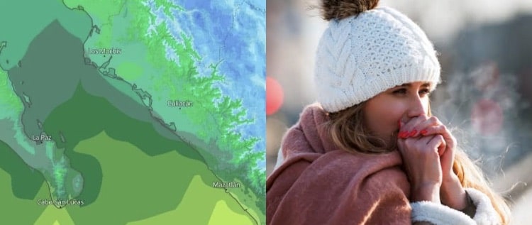 clima, frío, Sinaloa