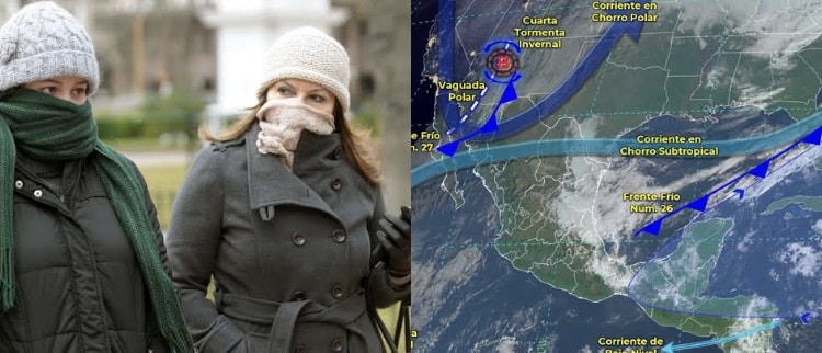 clima, frente frío, Sinaloa