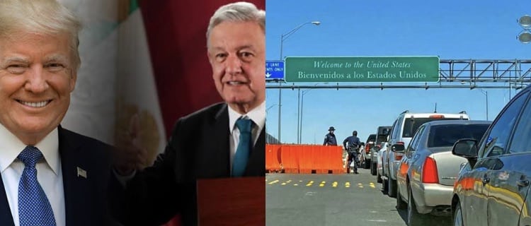 amlo, Donald Trump, frontera