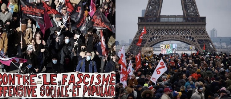 Francia, protestas