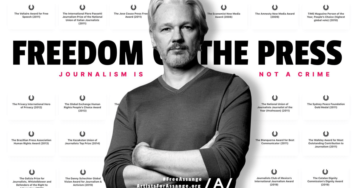 amlo, Assange, libertad