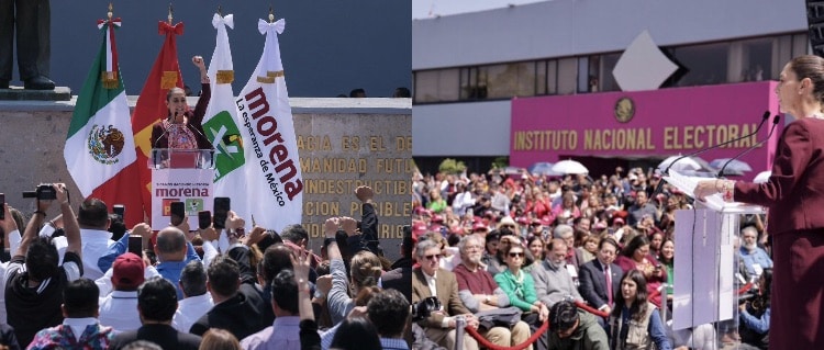 candidata, Claudia Sheinbaum, MORENA