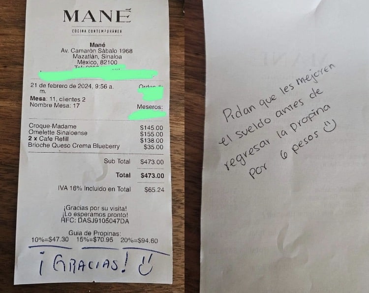 Mazatlán, Restaurante Mané