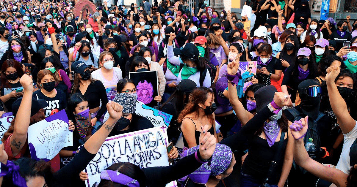 8M, feministas, Michoacán