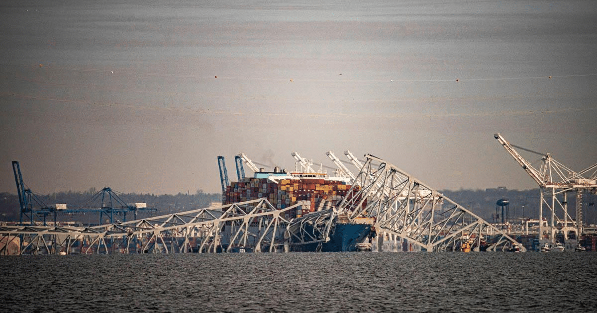 Baltimore, derrumbe, puente