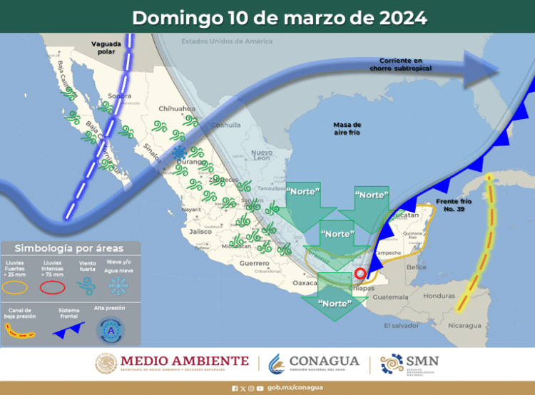 frente frío, onda gélida