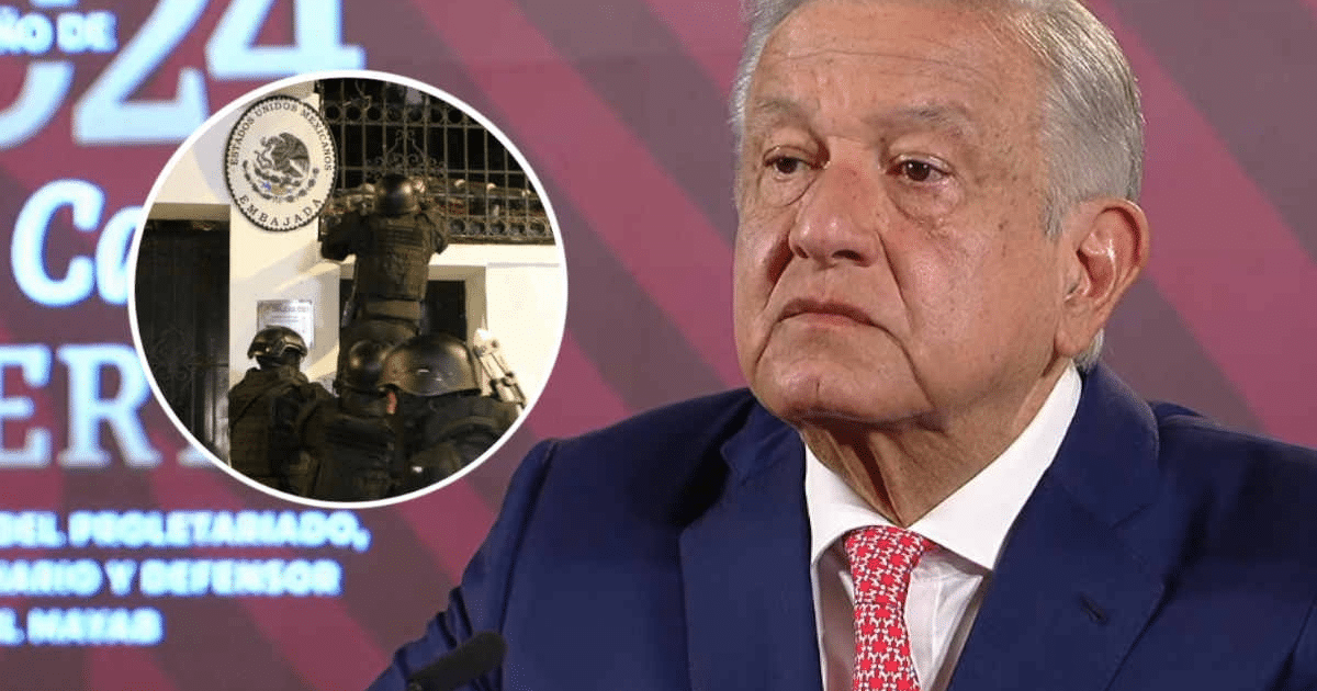 amlo, CDMX, Ecuador, embajada