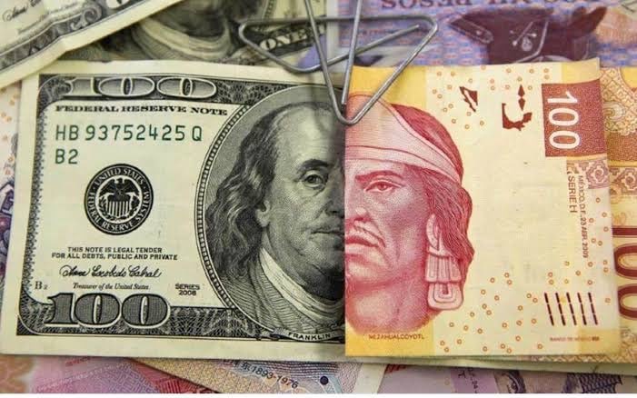 dólar, peso mexicano