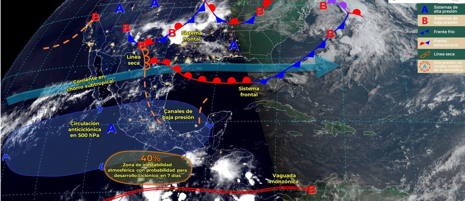 Chiapas, huracán aletta, oaxaca, smn