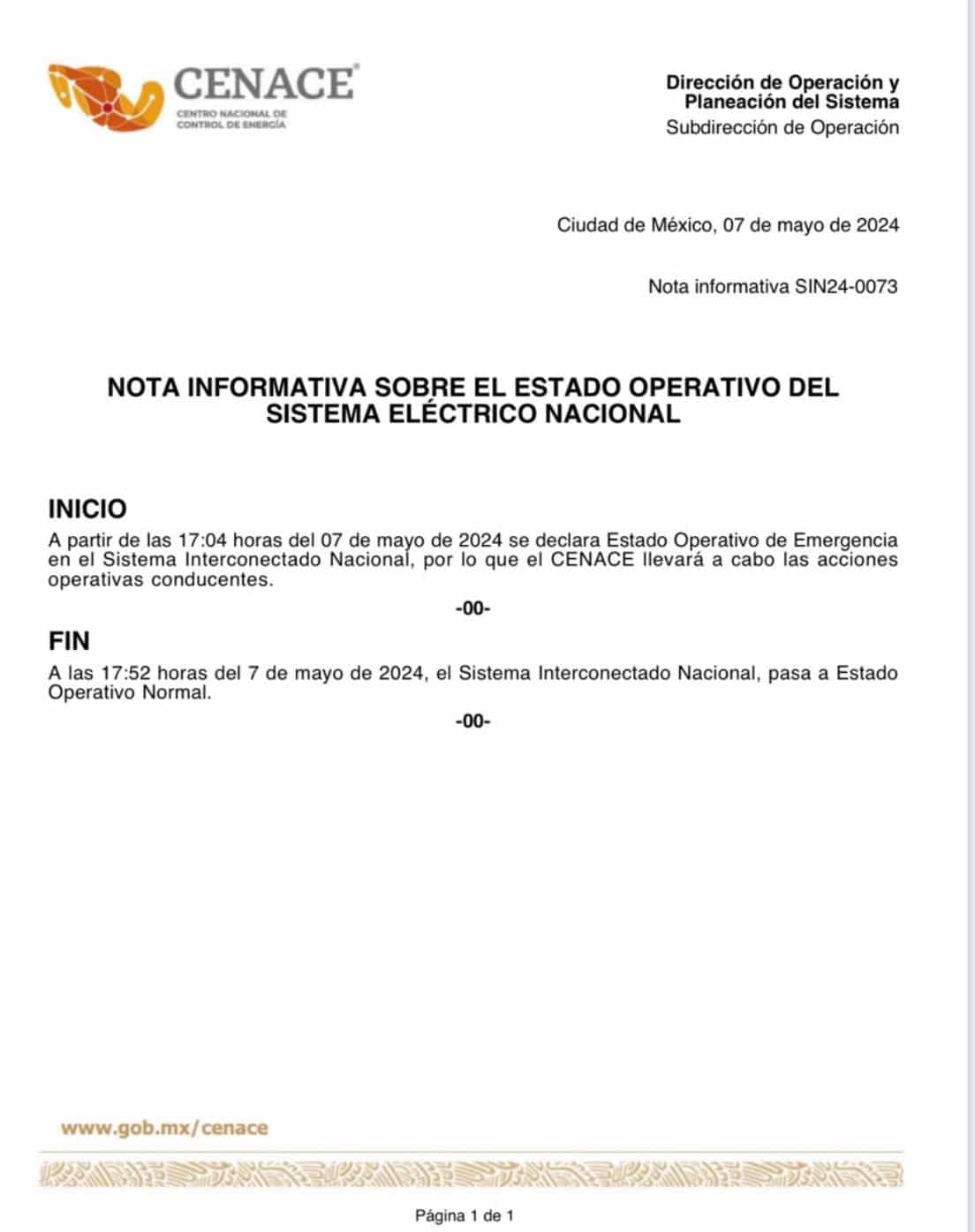 apagones, cfe, Estados