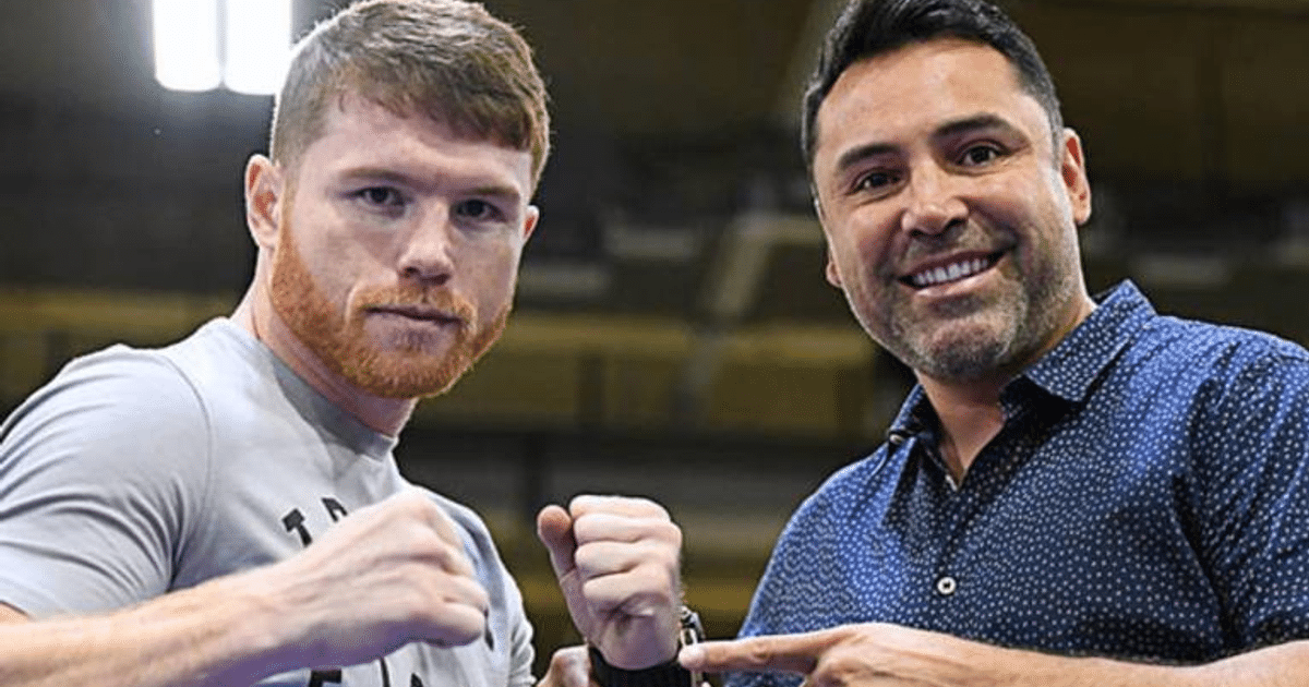 Canelo Álvarez, enfrentamiento, Óscar de la Hoya