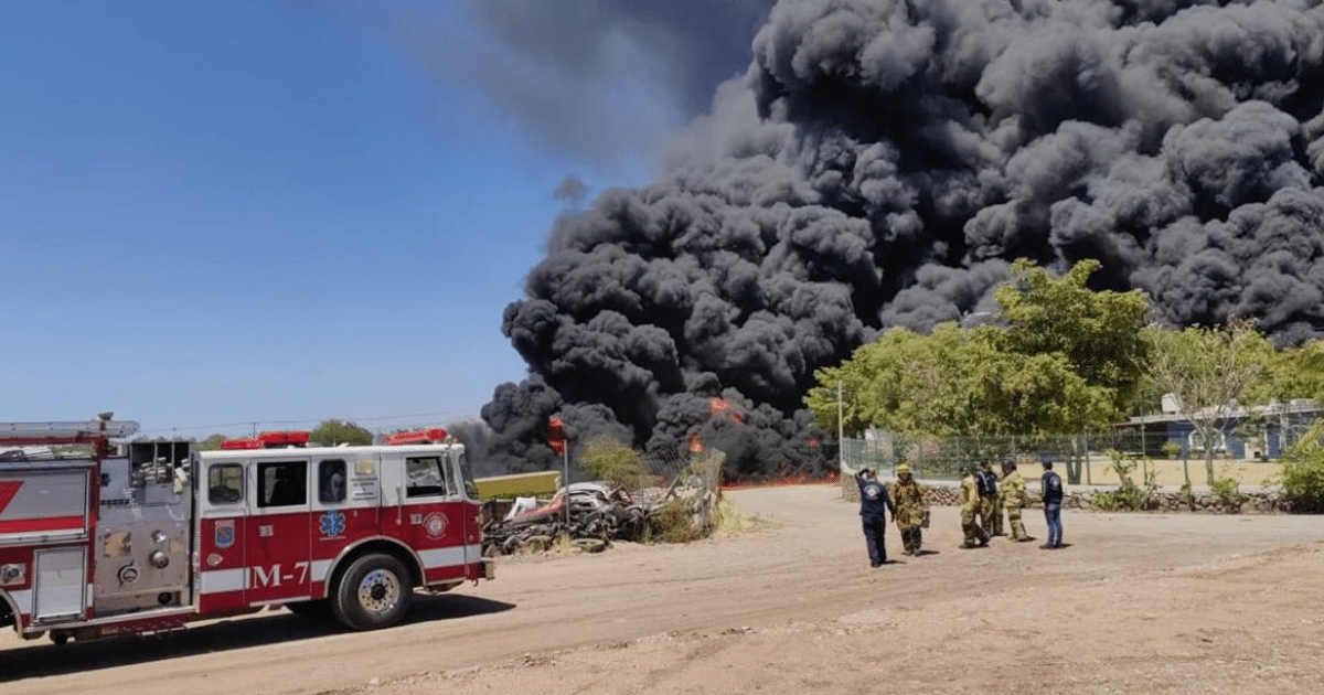 bomberos, Culiacán, Herido