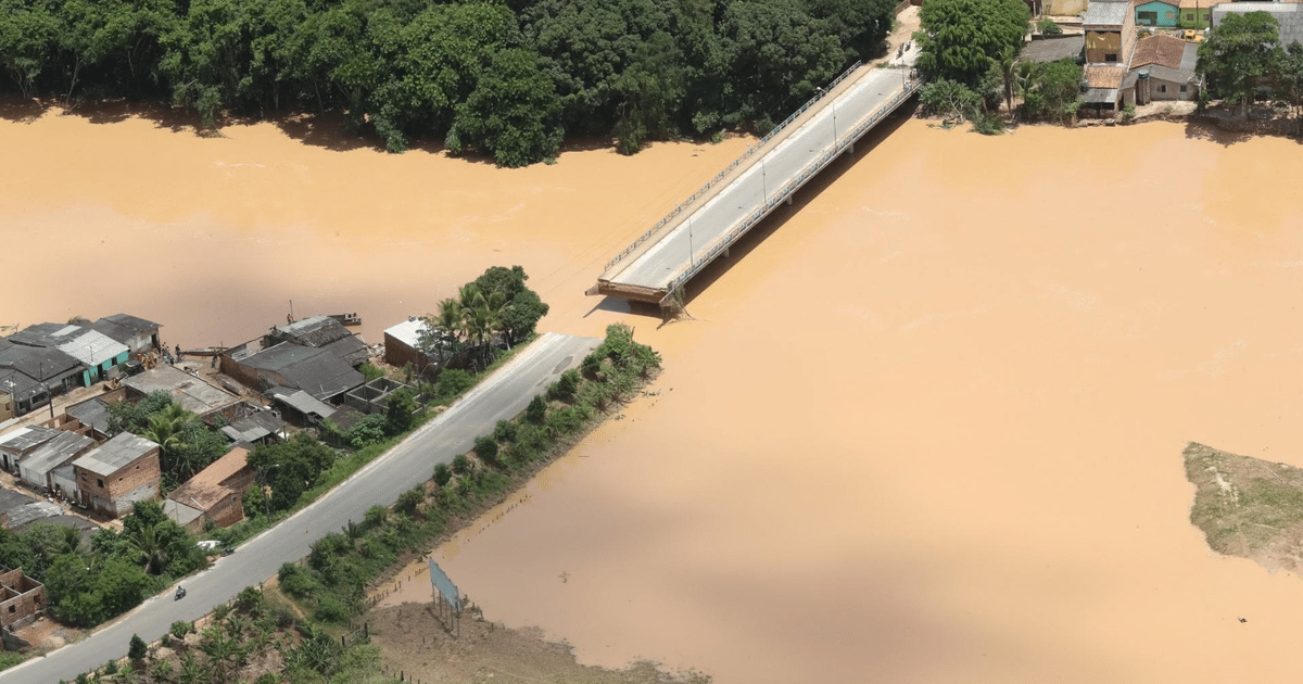 Alba, Brasil, inundaciones