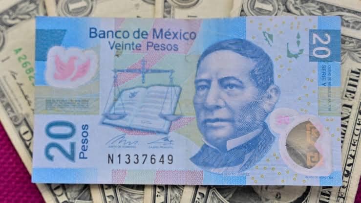 dólar, peso mexicano, tipo de cambio
