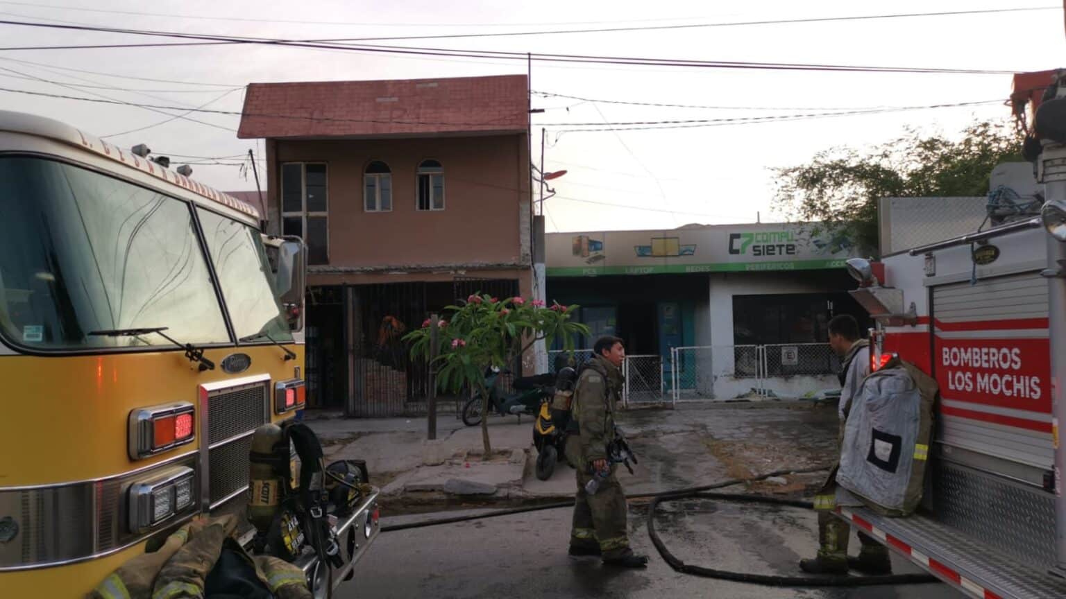 incendio, Los Mochis, negocio