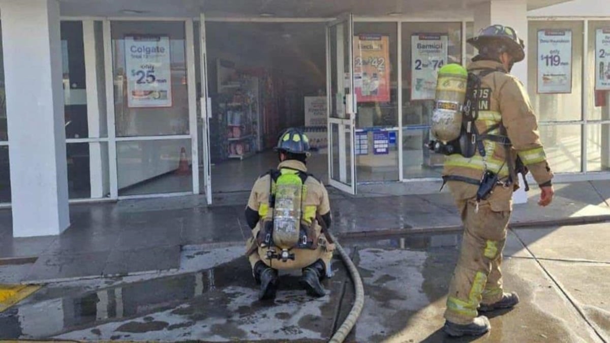 Farmacia, incendio, Mazatlán