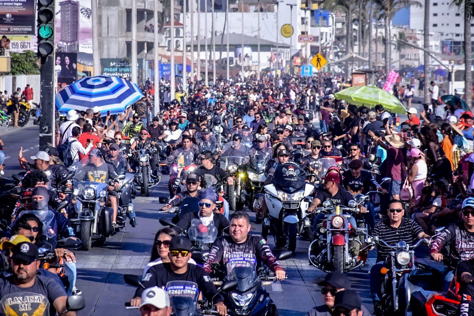 Mazatlán, saldo blanco, Semana de La Moto