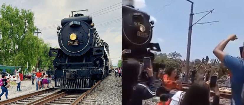 Hidalgo, Locomotora Emperatriz, Tren