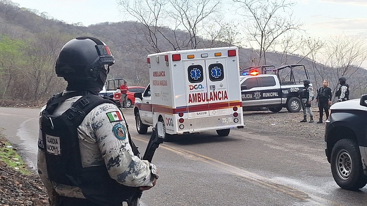 Ambulancia, ataque a balazos, Culiacán
