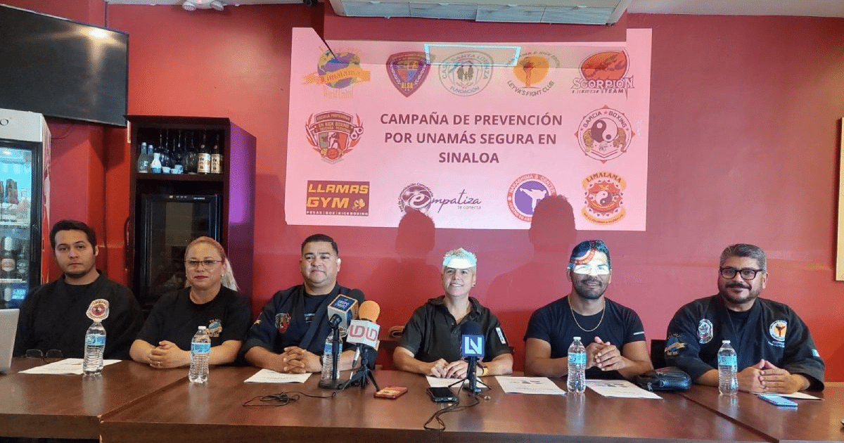 . Sinaloa, Casa seguridad, cincomujeres, defensa personal, prevención de la violencia