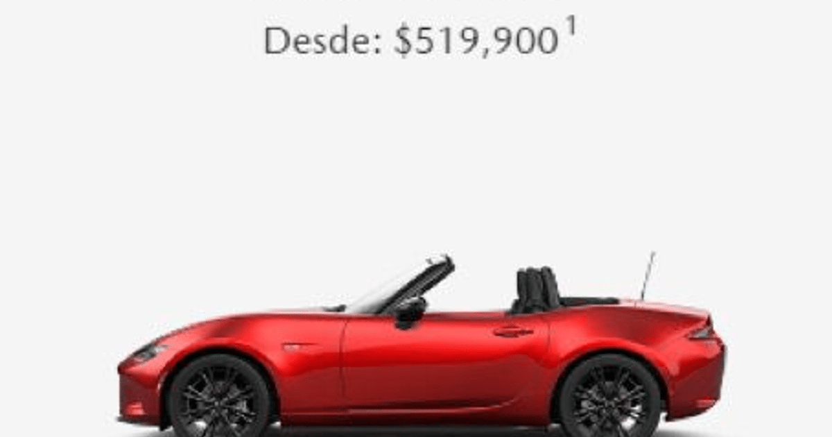 consumidor., error de precio, Mazda, MX-5 Miata, transparencia