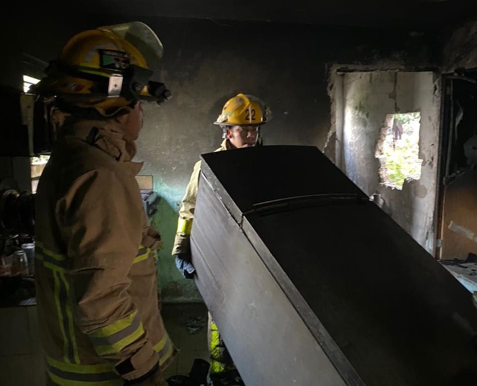 Casa, Guasave, incendio