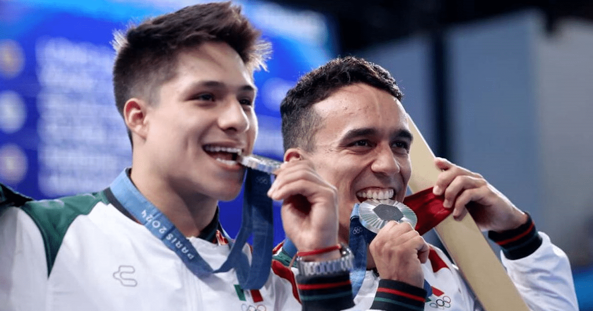 clavados, Juan Manuel Celaya, Juegos Olímpicos 2024, medalla de plata, Osmar Olvera