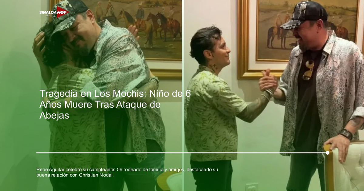 ambiente familiar, celebración., Christian Nodal, cumpleaños, Pepe Aguilar