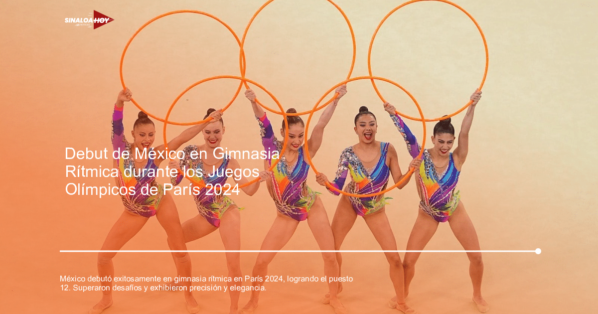 #copapormexico, cultura y superación., Debut Olímpico, Gimnasia rítmica, juegos olímpicos