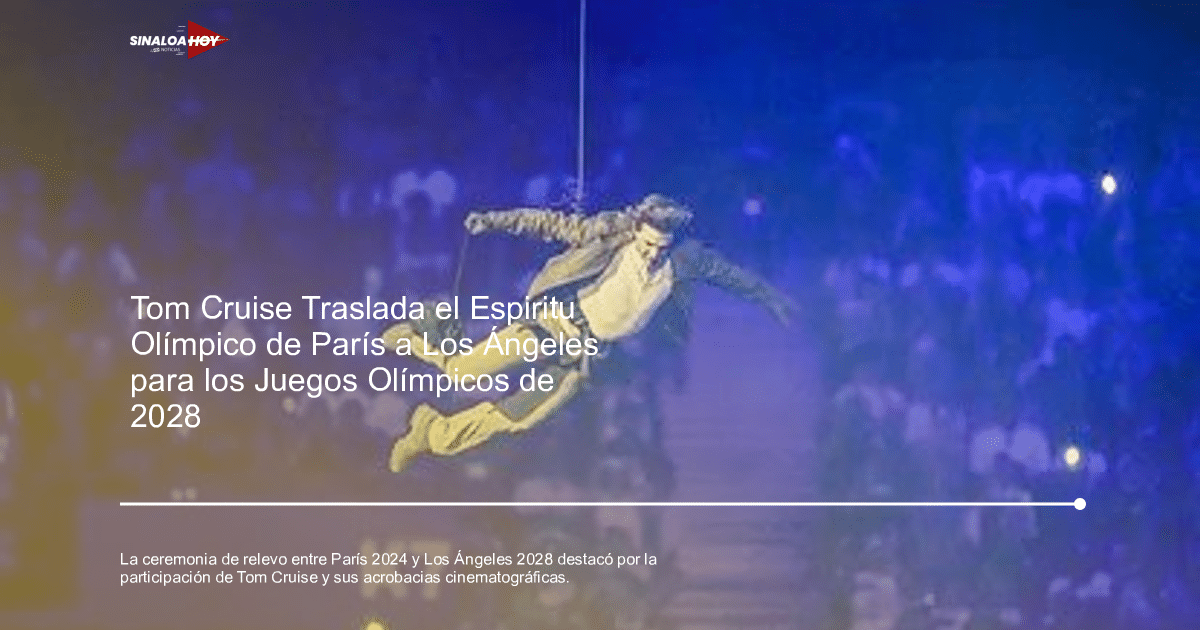 ceremonia de relevo, juegos olímpicos, Juegos Olímpicos París 2024, Los Ángeles 2028, Tom Cruise