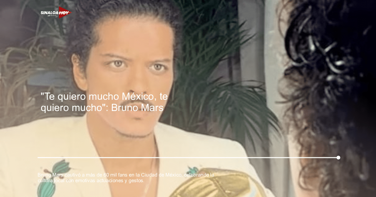 Bruno Mars, Ciudad de México, cobrarconcierto, cultura mexicana, fans.
