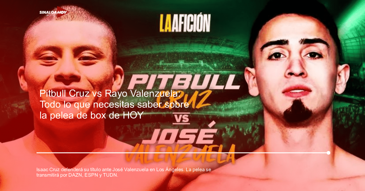 BOXEO, campeonato superligero, Isaac Cruz, José Valenzuela, pelea