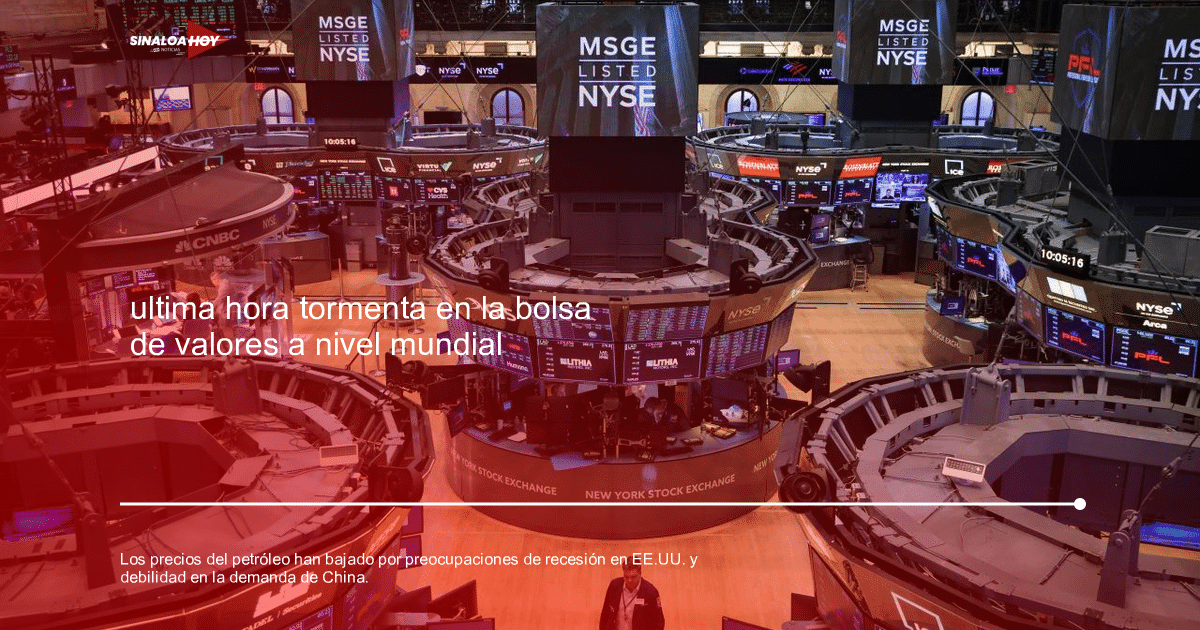 demanda de crudo, Geopolítica, mercado energético, precios del petróleo, recesión económica