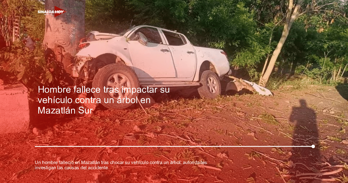 . Mazatlán, accidente, Agente investigación, emergencia, Seguridad Vial