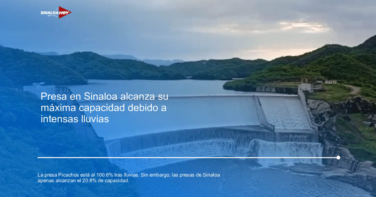 . Sinaloa, Almacenamiento de agua, aperturadeempresas, Estimulación de lluvias, Niveles de agua