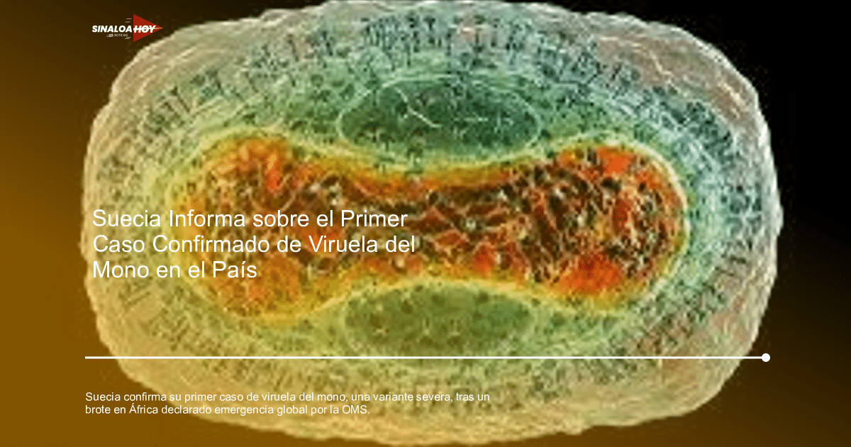 Emergencia sanitaria, OMS, salud pública, Suecia, viruela del mono