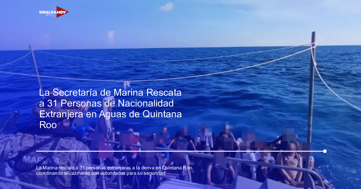 emergencia, migración., Quintana Roo, Rescate marítimo, Secretaría de Marina
