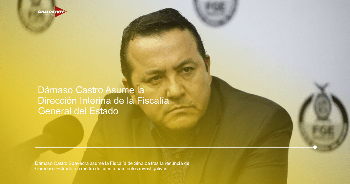 . Sinaloa, AlfaroRenuncia, fiscalía general del estado, Investigación criminal, transición de liderazgo