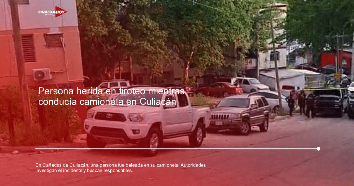 accidente Culiacán, amenaza de violencia, ataque armado, investigación policial, Secretaria de Seguridad Pública