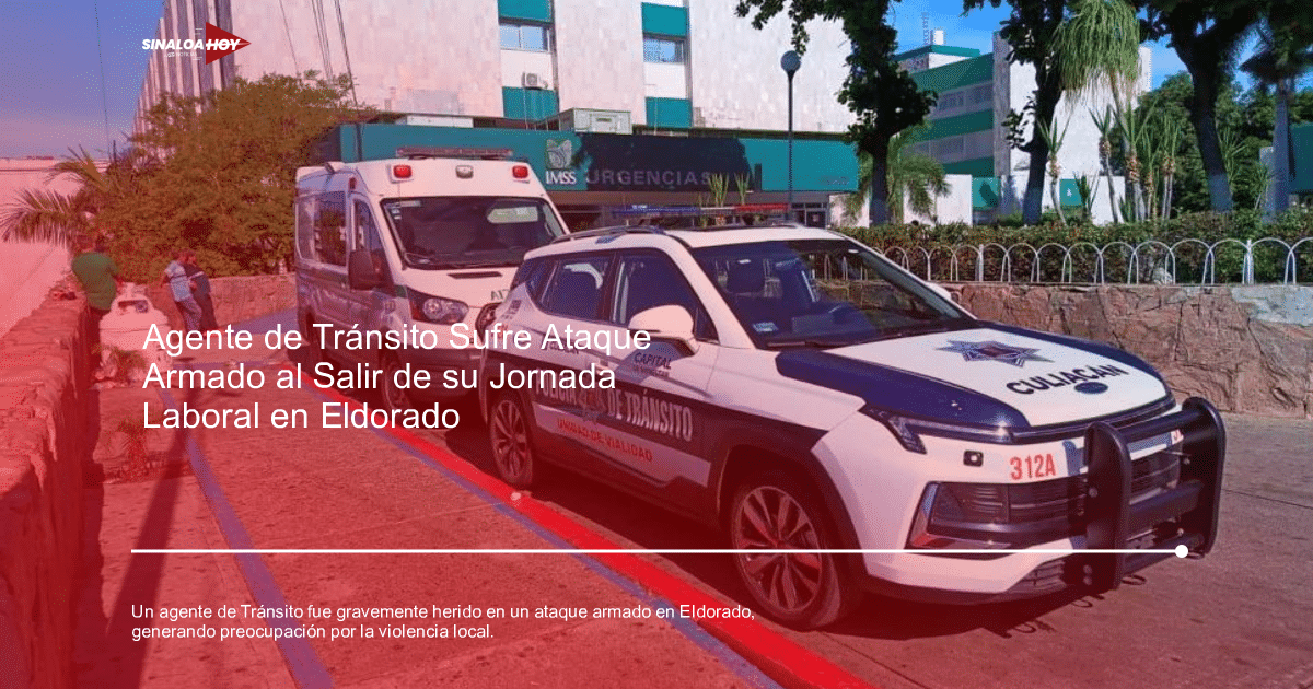 Agente de Tránsito, amenaza de violencia, ataque armado, investigación policial, Secretaria de Seguridad Pública