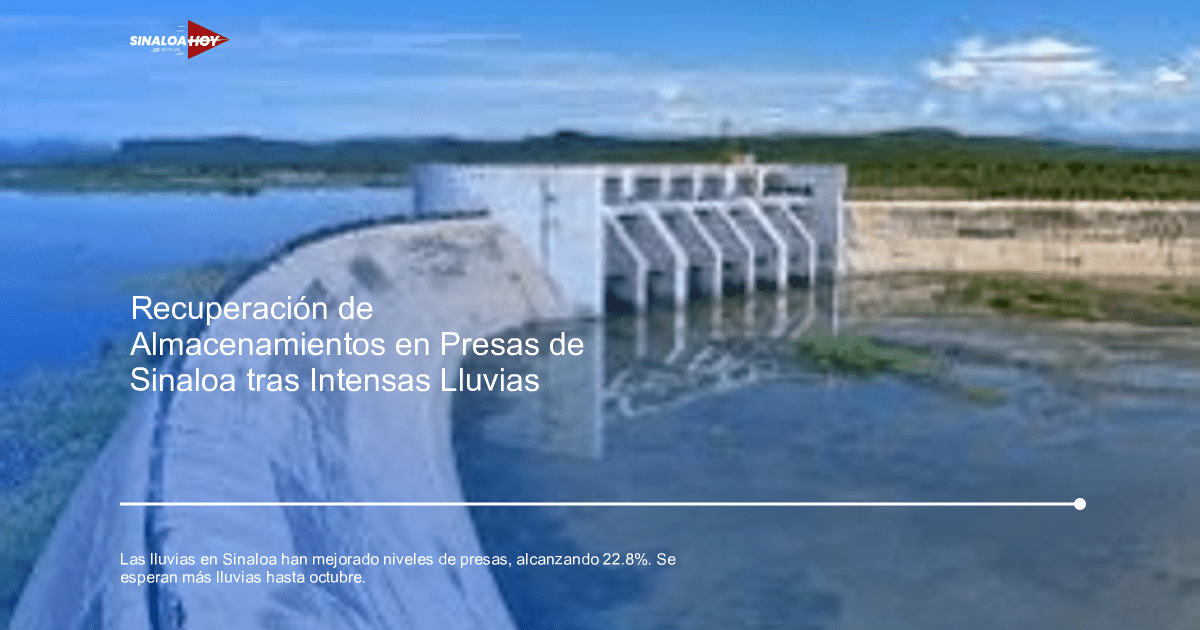 . Sinaloa, Abastecimiento de agua, aperturadeempresas, Estimulación de lluvias, pronóstico climático