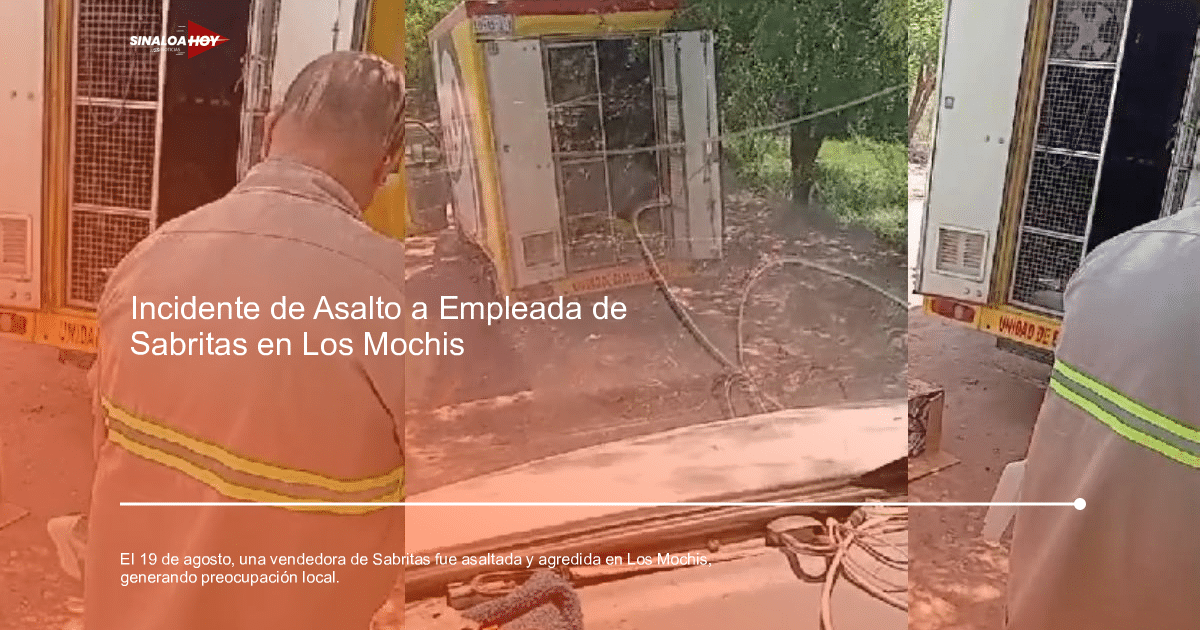 Accidente Los Mochis, Agente investigación, agresion, Asalto, Secretaria de Seguridad Pública