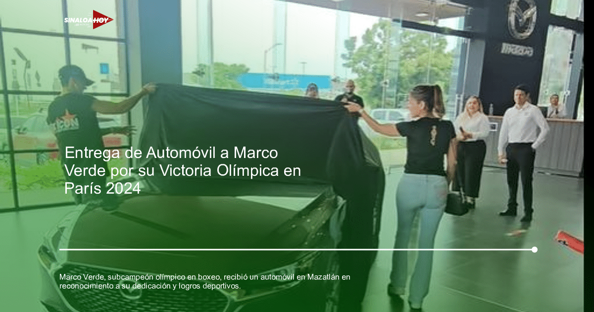 . Mazatlán, BOXEO, juegos olímpicos, reconocimiento, Vehículo.