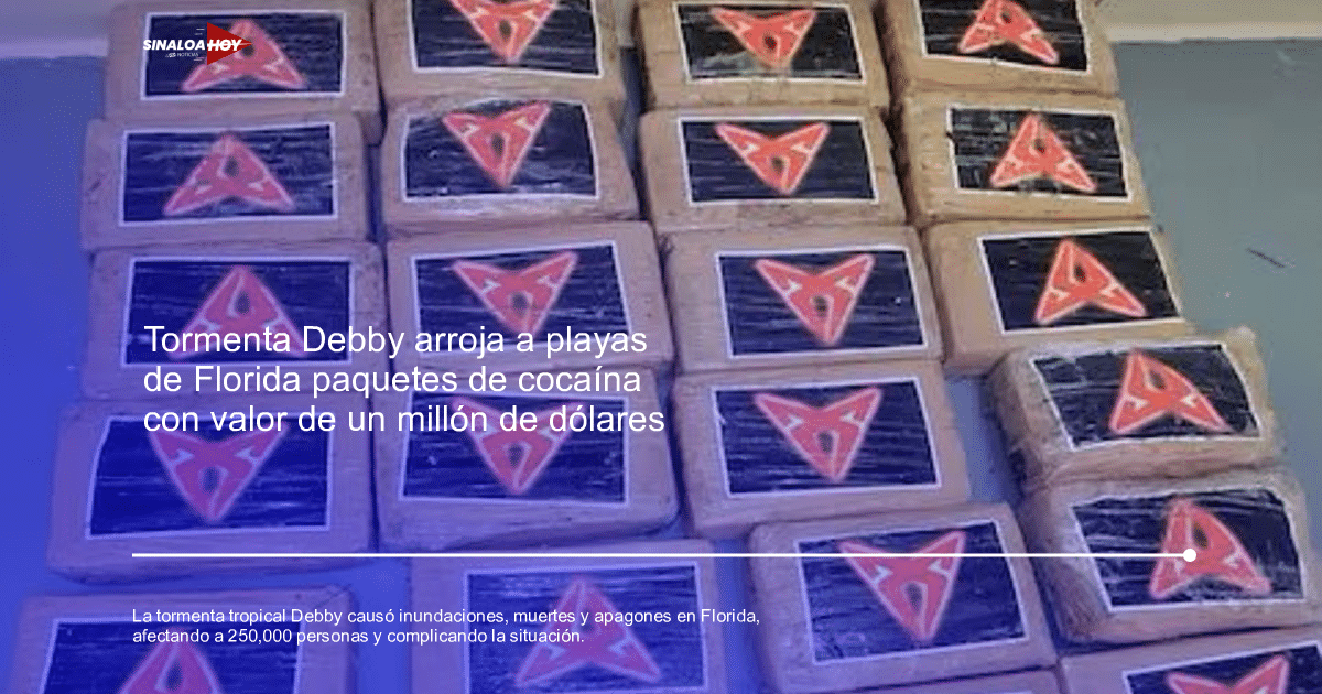 cocaína., Florida, inundaciones, Secretaria de Seguridad Pública, Tormenta tropical