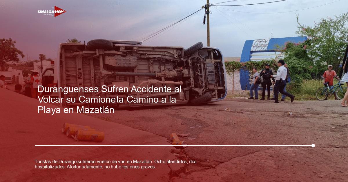 . Mazatlán, Accidente de tráfico, emergencia médica, seguridad vial., turistas